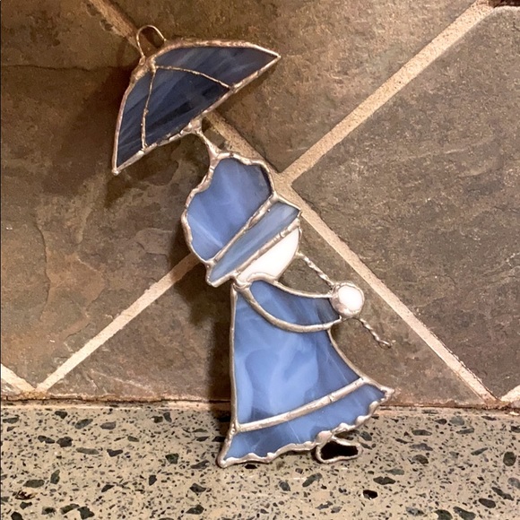Other - Umbrella lady stained glass
